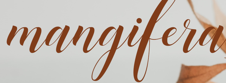 mangifera字体