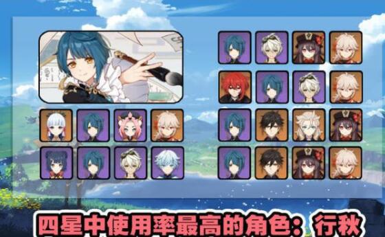 原神4位四星角色强度堪比五星