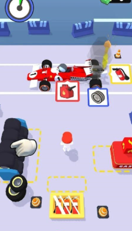 F1进站比赛