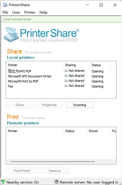 printershare电脑中文版 v2.4.7截图3