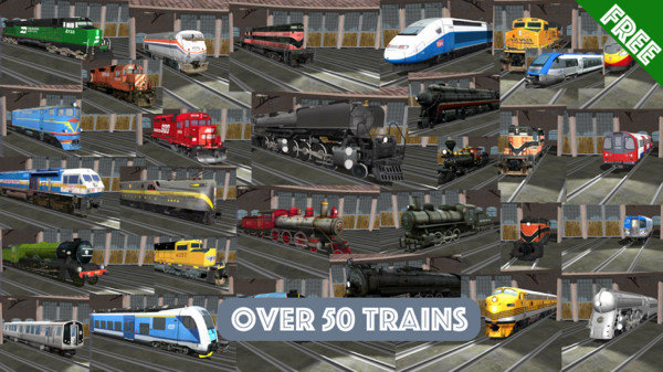 轨道列车驾驶模拟2019汉化版截图1